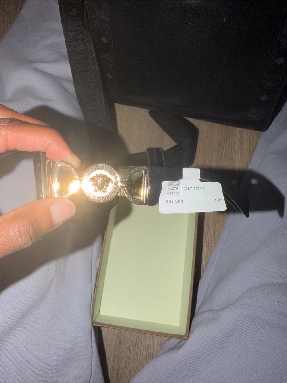 Versace Gold Medusa Sunglasses